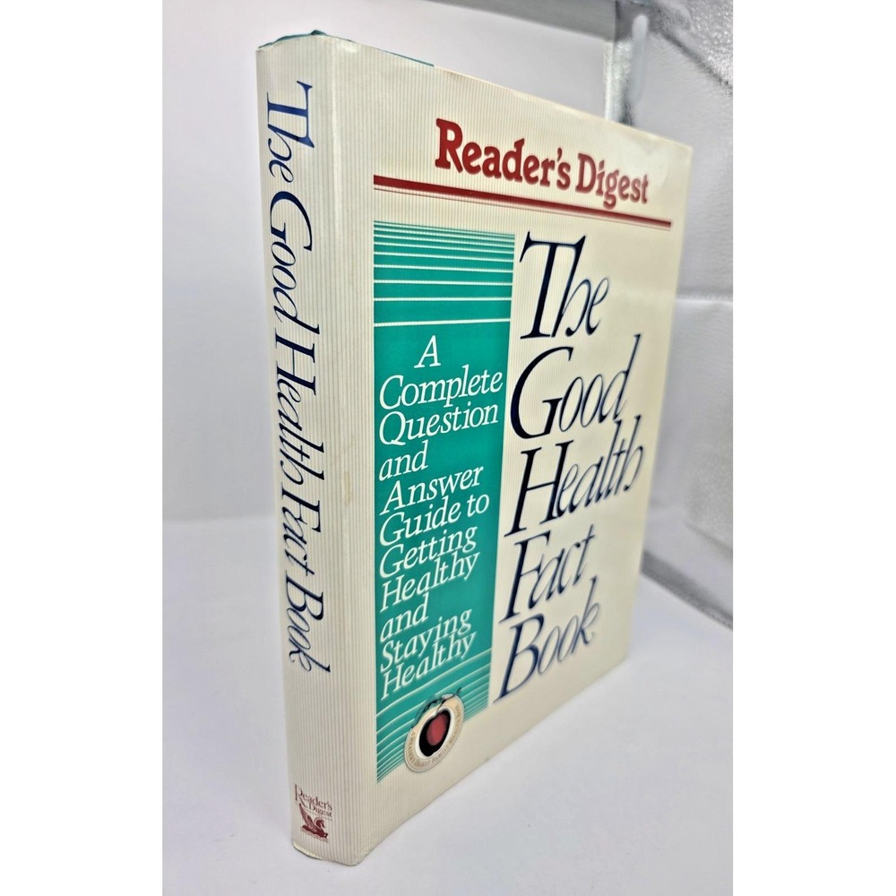 The Good Health Fact Book Hardcover By Editors of Readers‎ Digest 1992 w/DJ